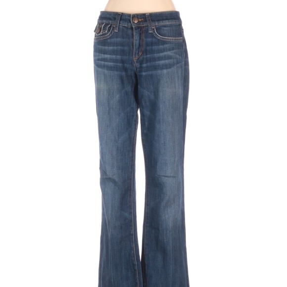 Joe’s | Denim Jeans 26 Flared Leg Cut Dark - Picture 4 of 12